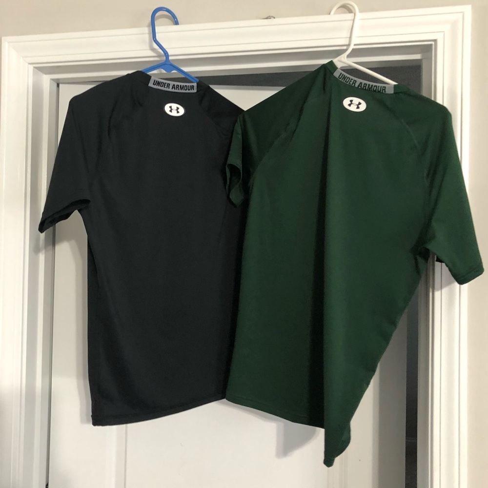 Two under armour shirts